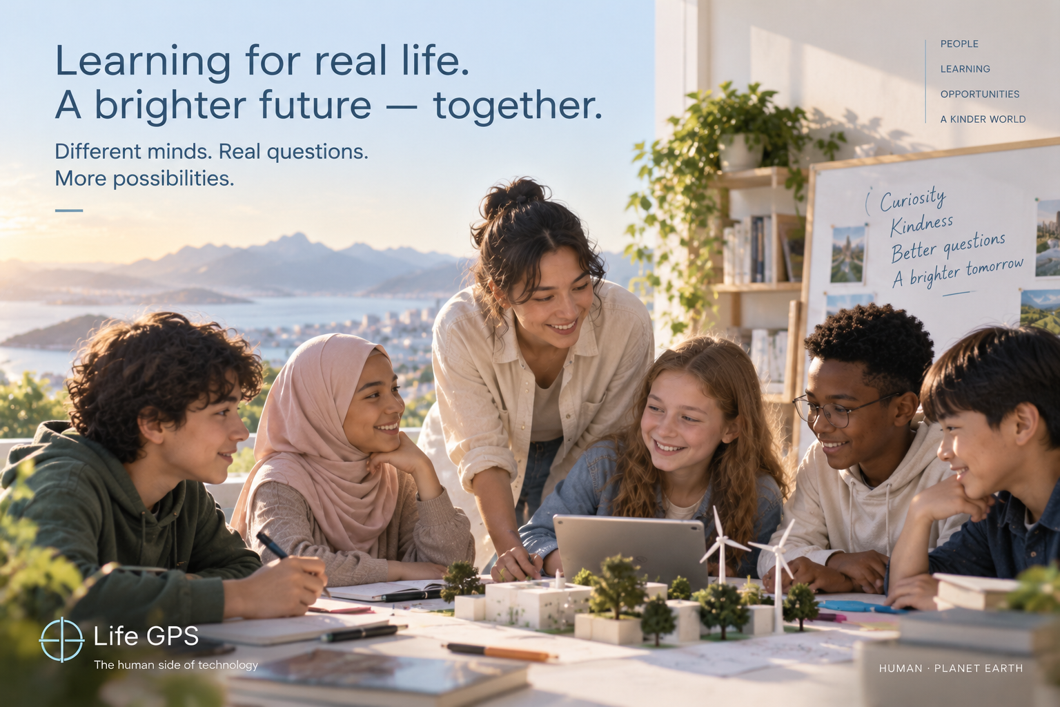 Illustration: learning through a shared project.
